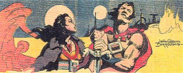 John Coleman Burroughs Barsoom Art